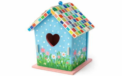 Creatieve Salon: Vrolijke lente vogelhuisjes maken